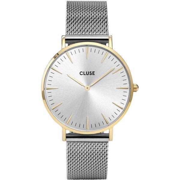 Cluse LA BOHEME Women's CL18115 Two-Tone Stainless Steel Mesh Dress Watch | Bed Bath & Beyond