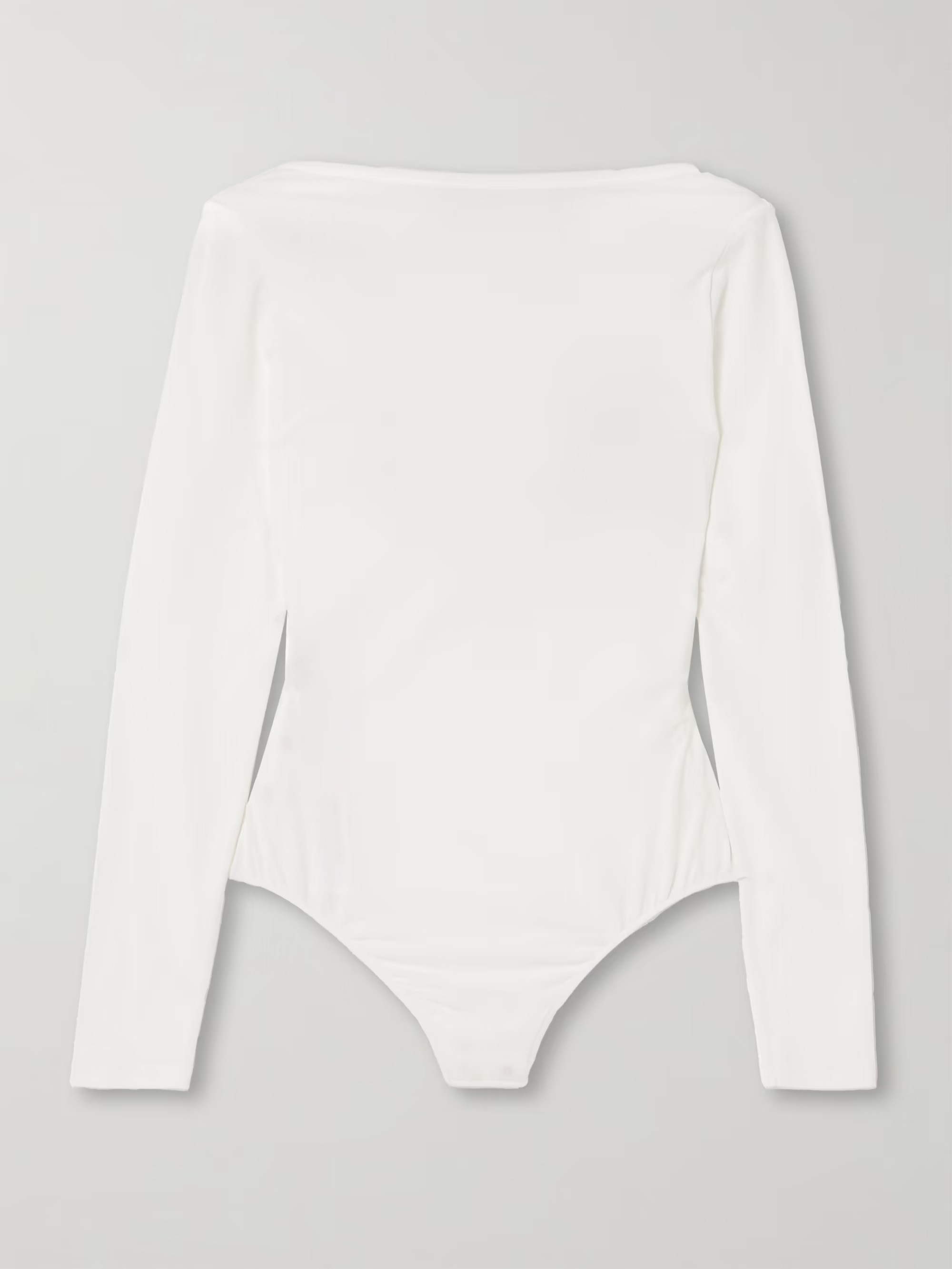 Stretch-cotton and Lyocell-blend jersey bodysuit | NET-A-PORTER (US)