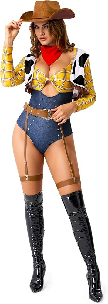 Spooktacular Creations Halloween Cowgirl Costume Women, Cowgirl Movie Character Costume for Hallo... | Amazon (US)