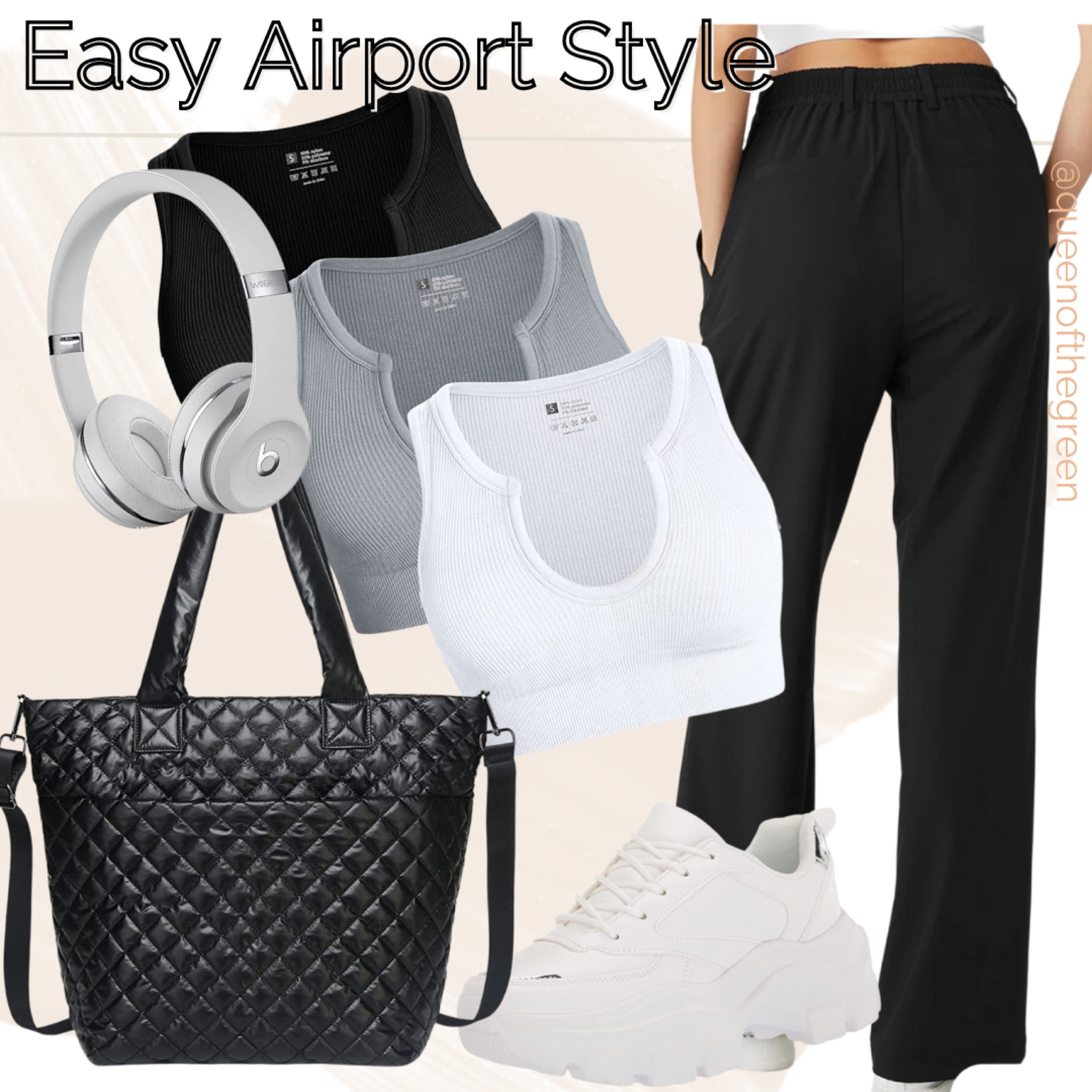 Oliver Thomas/MZ Wallace Amazon Dupe for $49.99. The best workout/travel trousers from Alo! Easy Airport Style 

#LTKtravel #LTKunder50 #LTKfit