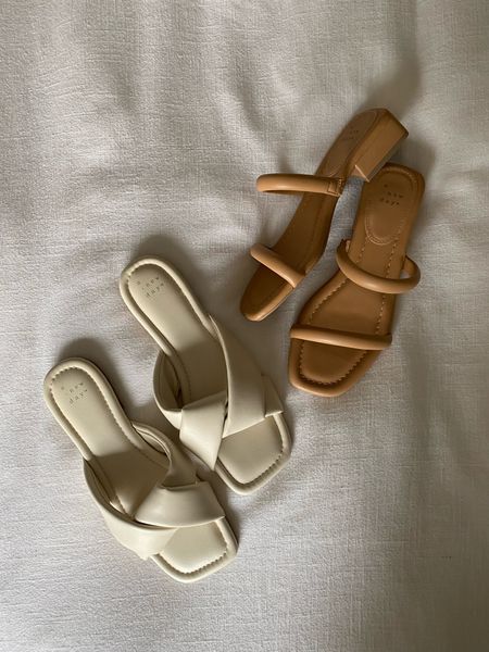 Comfy women’s neutral sandals from Target. Affordable and on trend for spring and summer! Casual capsule wardrobe style  

#LTKSeasonal #LTKstyletip #LTKshoecrush