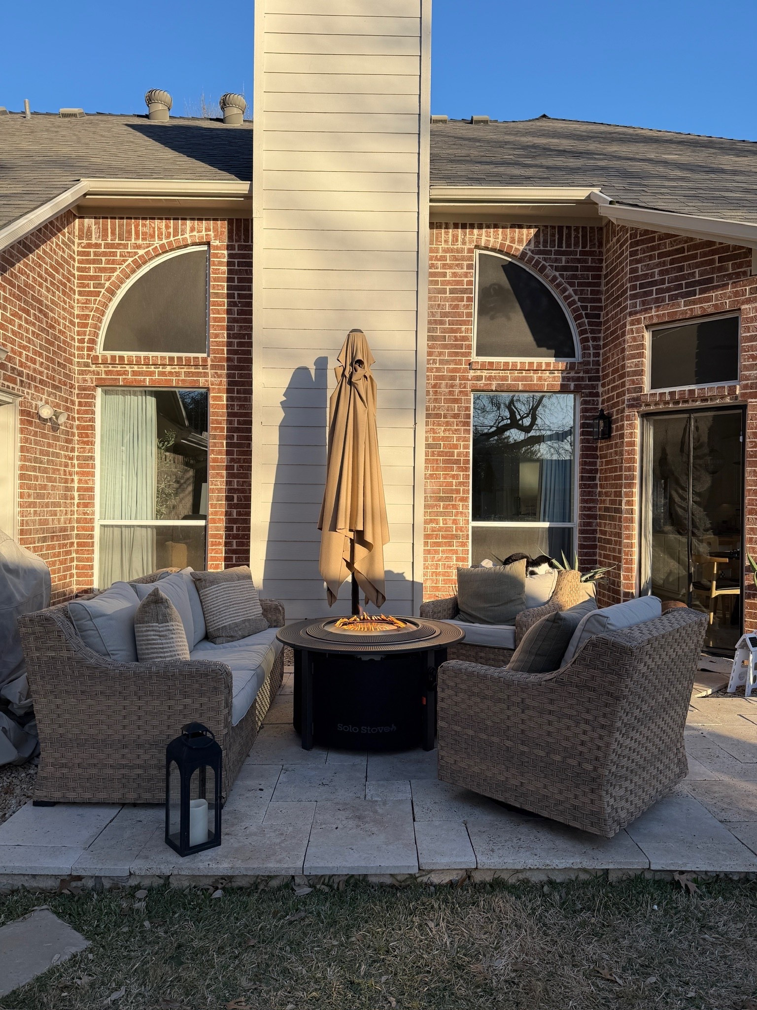 Loving our backyard even more with our recent addition of our Solo Stove fire pit 🤍 Perfect for chilly evenings now and will be so good as we head into spring and summer nights.

Solo Stove fire pit, smokeless fire pit, backyard fire pit, outdoor fire pit, patio fire pit, backyard decor, outdoor entertaining, cozy backyard ideas, outdoor living space, backyard upgrade, fire pit for patio

#LTKHome #LTKSeasonal