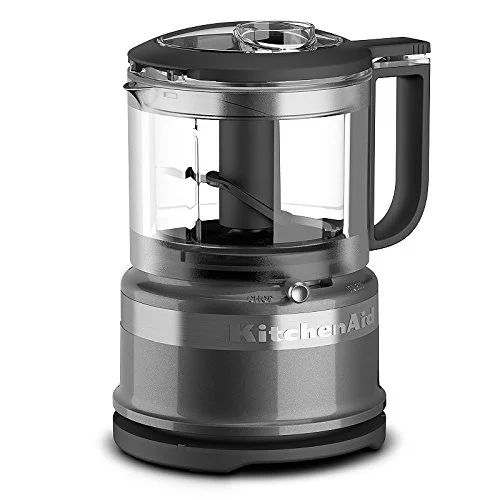 KitchenAid KFC3516QG 3.5 Cup Mini Food Processor, Liquid Graphite | Walmart (US)