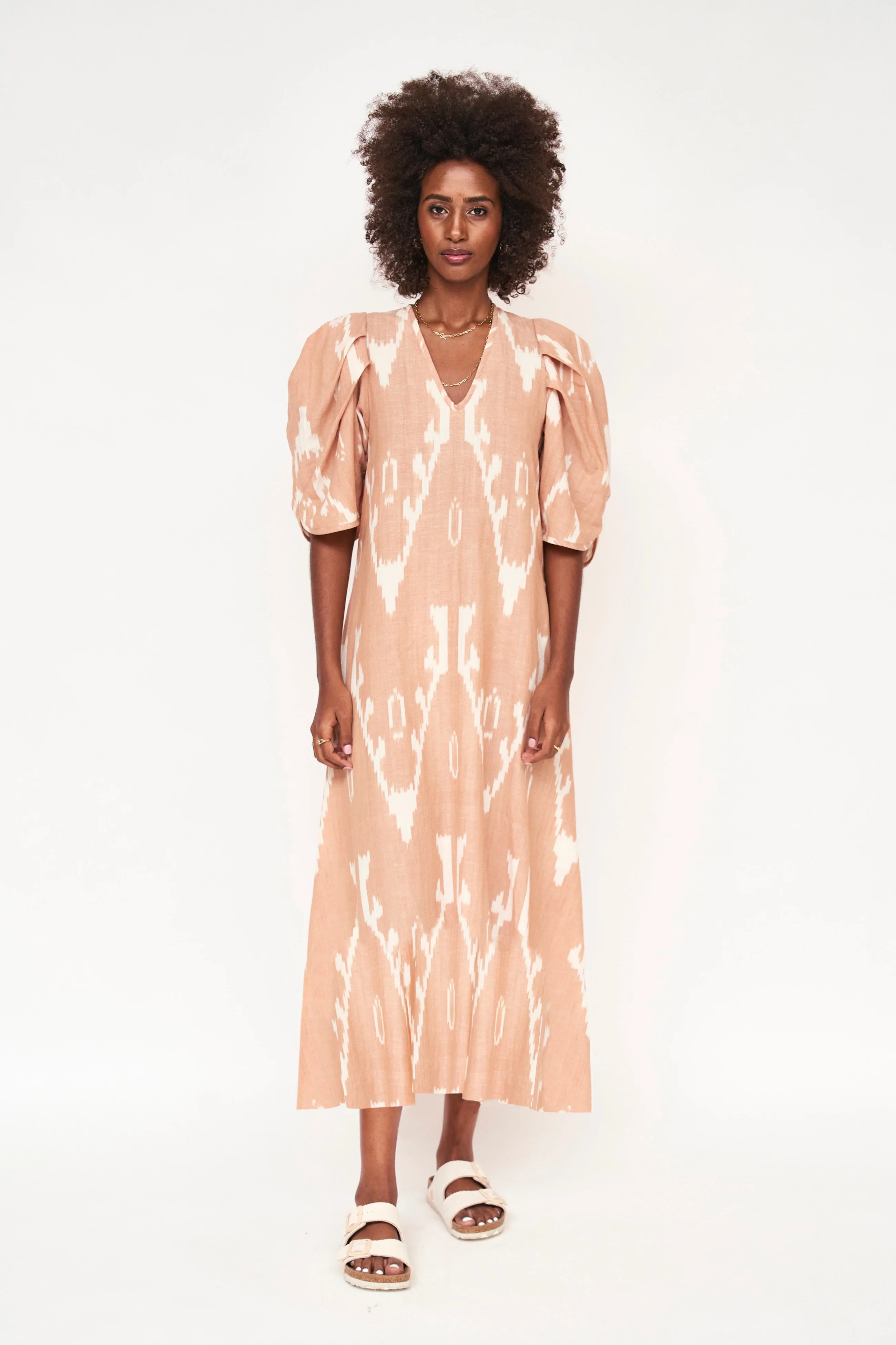 Cassis in Conch Ikat / Flat Hem - MIRTH | MIRTH