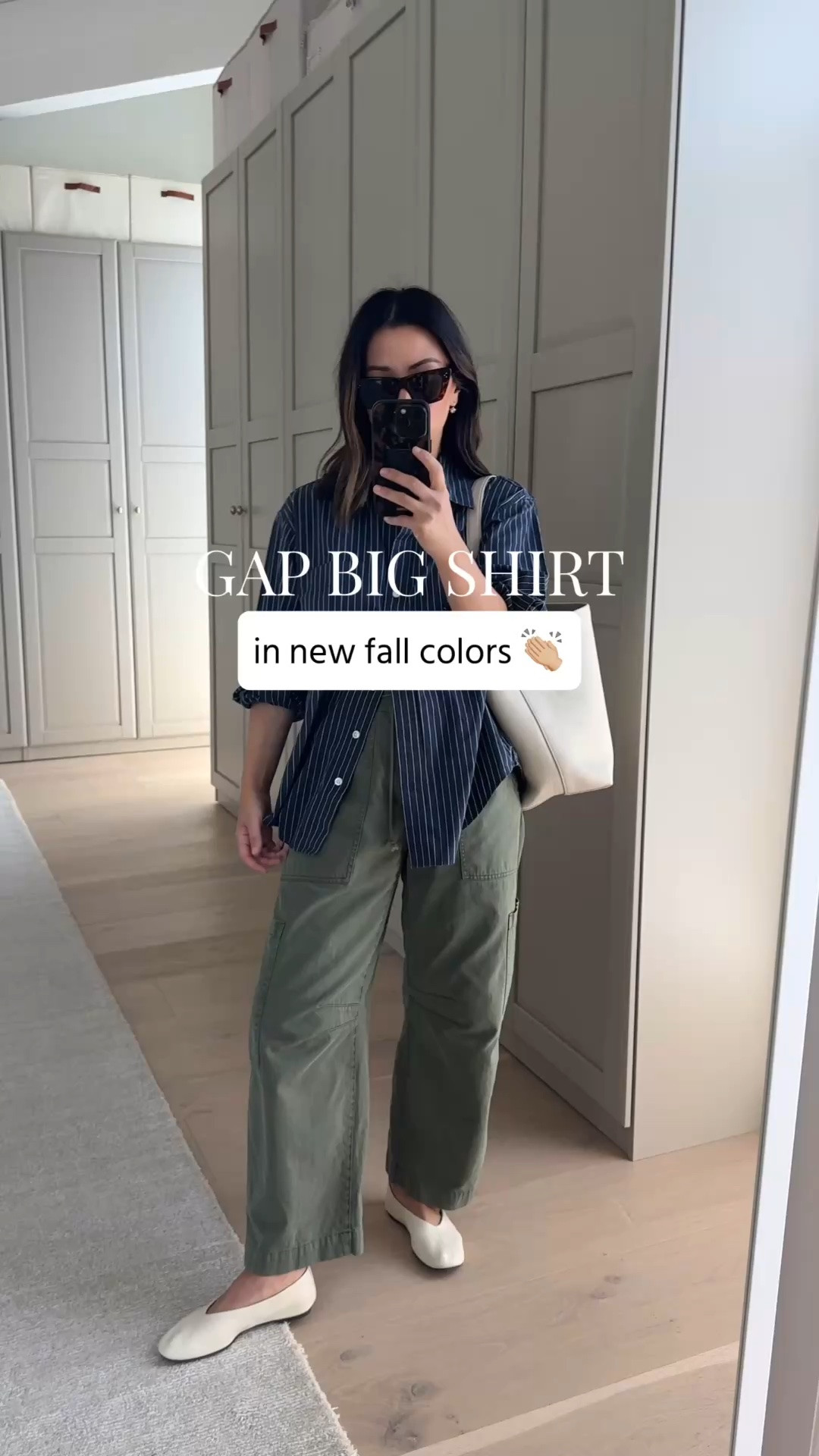 New Gp Big shirt for fall! Love these darker colors. Fit has changed a bit. Don’t feel like they’re as oversized. Exchanging to try the petite small

Gap big shirt petite xs
Pistola cargos petite 25
Reformation flats 5
Quince bucket bag small

#LTKootd #LTKmomlife #LTKPetite