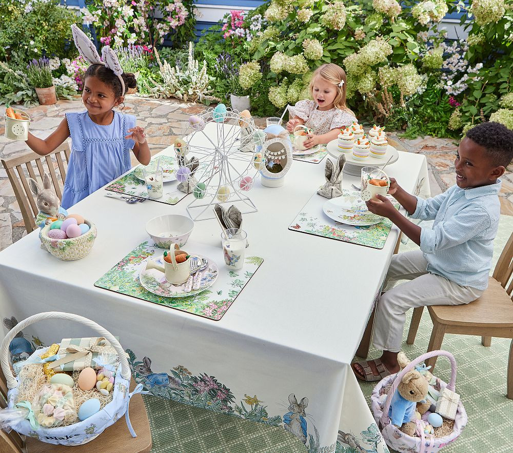 Peter Rabbit™ Flopsy™ Bunnies Lit Panorama Egg | Pottery Barn Kids