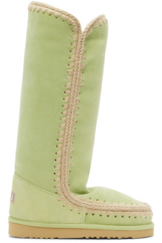 Mou - SSENSE Exclusive Green 40 Boots | SSENSE