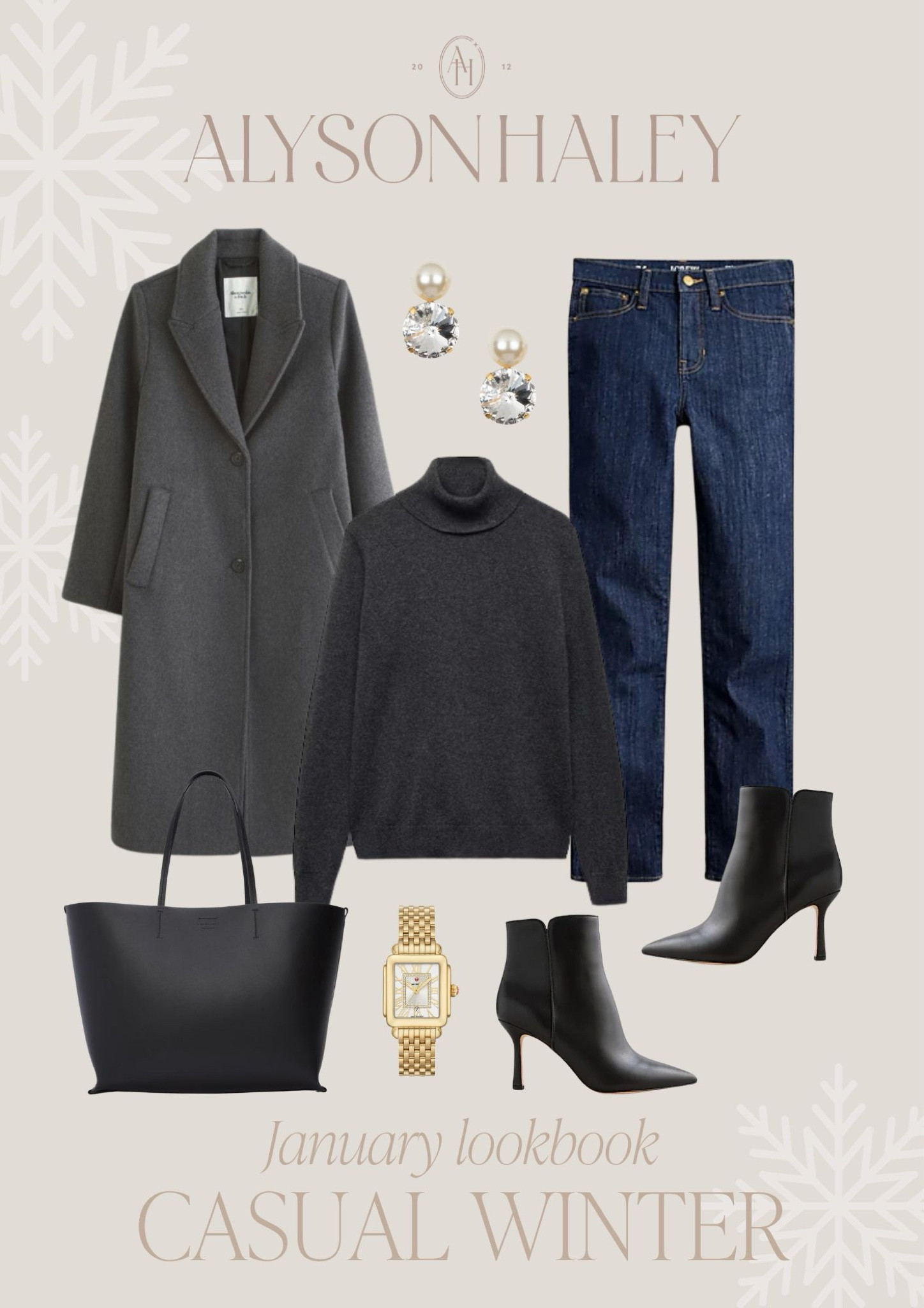 Casual winter outfit idea. Gorgeous wool blend coat and cashmere turtleneck. 

#LTKstyletip #LTKSeasonal #LTKbeauty
