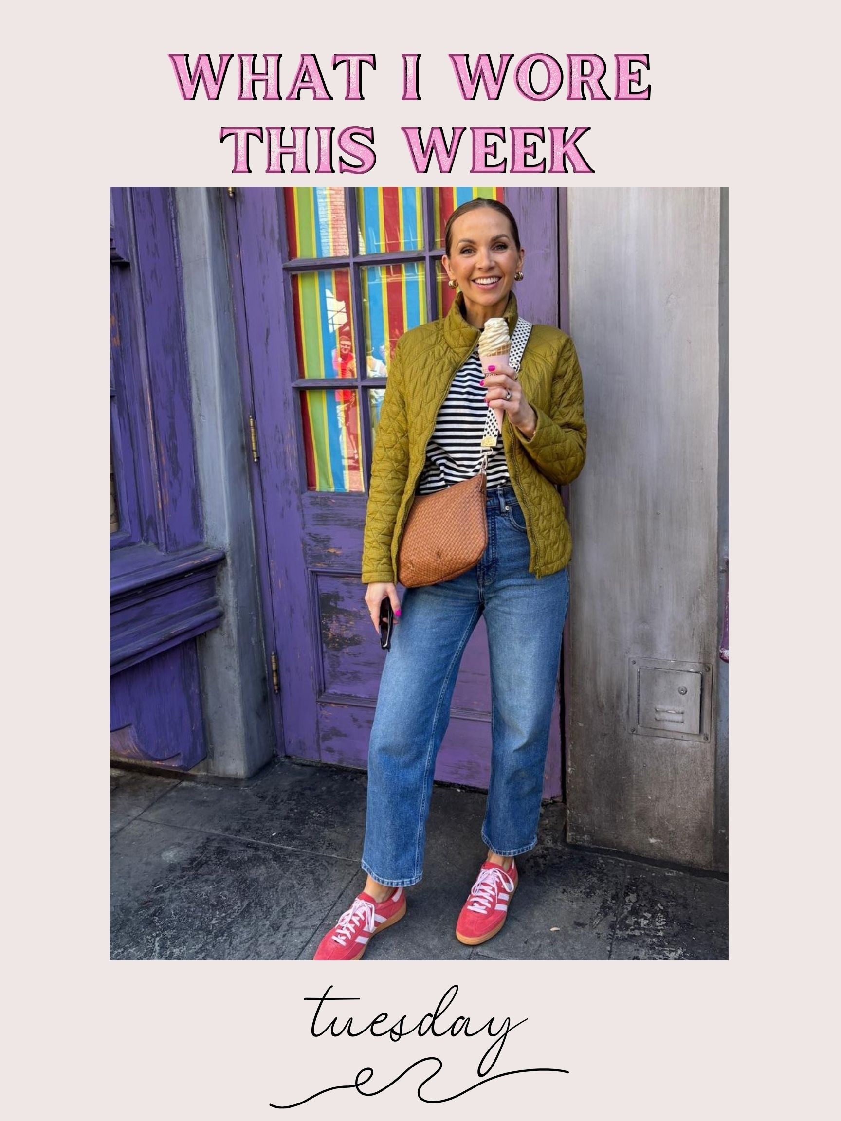 Spring amusement park style with striped tee + my favorite jeans 

#LTKSeasonal #LTKStyleTip