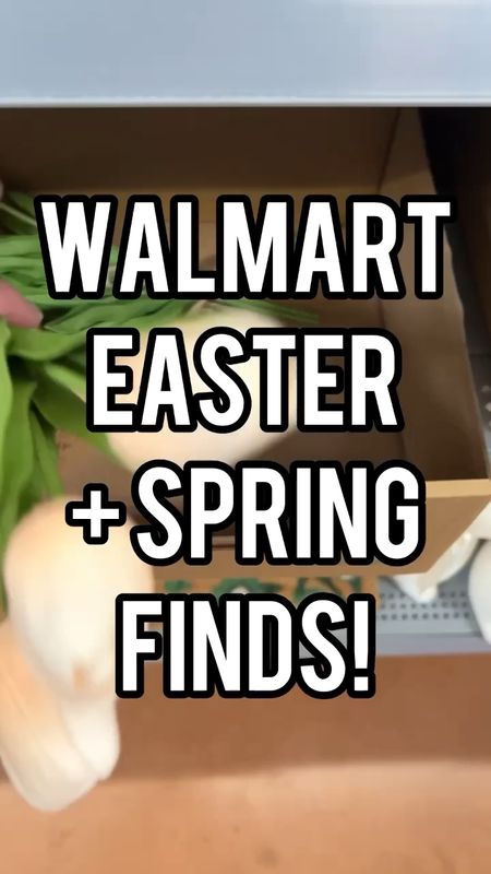 🚨 EASTER & SPRING WALMART FINDS! 🚨 and these are GOOD! Comment SHOP to get links to shop online for shipping or pick up in store! ✨🛒
.
Let me know - did you find anything good at your store? Let me know in the comments! Follow @whiskeyandwhit for more diy and decor finds and tutorials!
.
.
#whiskeyandwhit #walmart #walmartfinds #walmarteaster #walmarthome #easter #easterdecor #springdecor 

#LTKhome #LTKfindsunder50 #LTKSeasonal