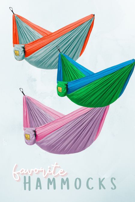 These hammocks are so much fun for everyone!  My children use them as hammocks or attach them to our swing-set like swings! 