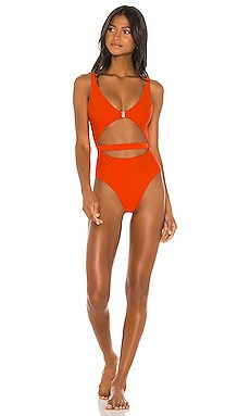 LOVEWAVE Gin One Piece in Hot Papaya from Revolve.com | Revolve Clothing (Global)