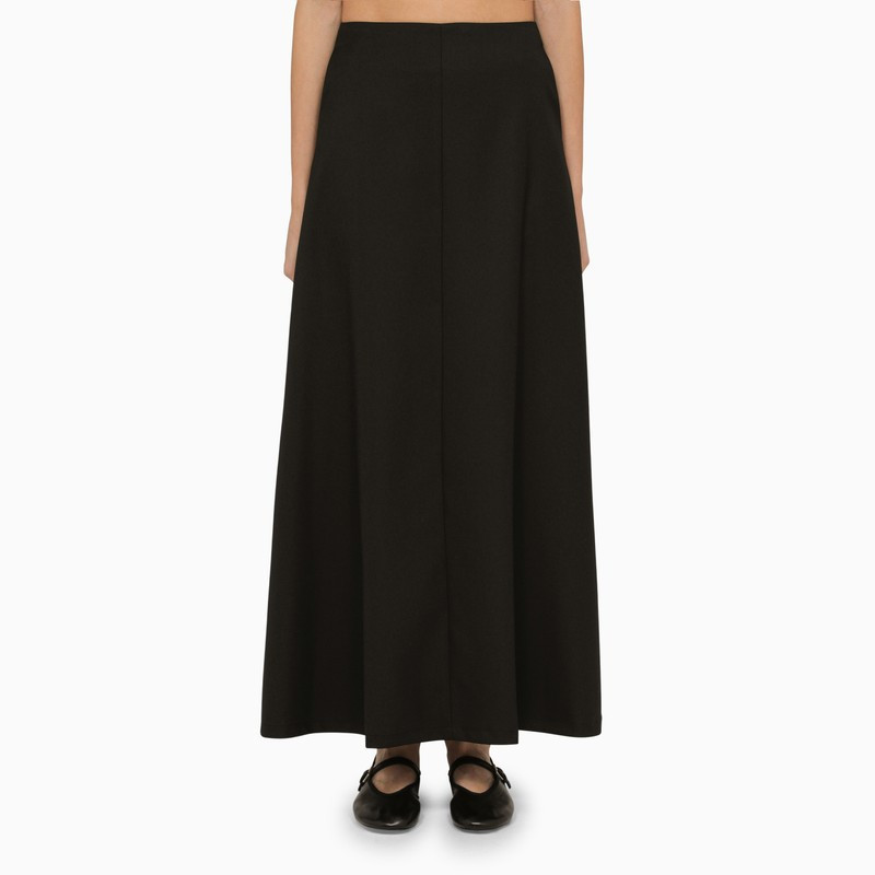 Isoldas black long skirt | The Double F