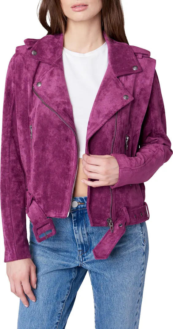 BLANKNYC Faux Suede Moto Jacket | Nordstromrack | Nordstrom Rack