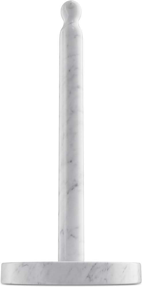 Koville Carrara Marble Paper Towel Holder Countertop, 6“ Genuine Stone Paper Towel Holder Stand... | Amazon (US)