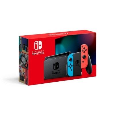 Nintendo Switch with Neon Blue and Neon Red Joy-Con | Target