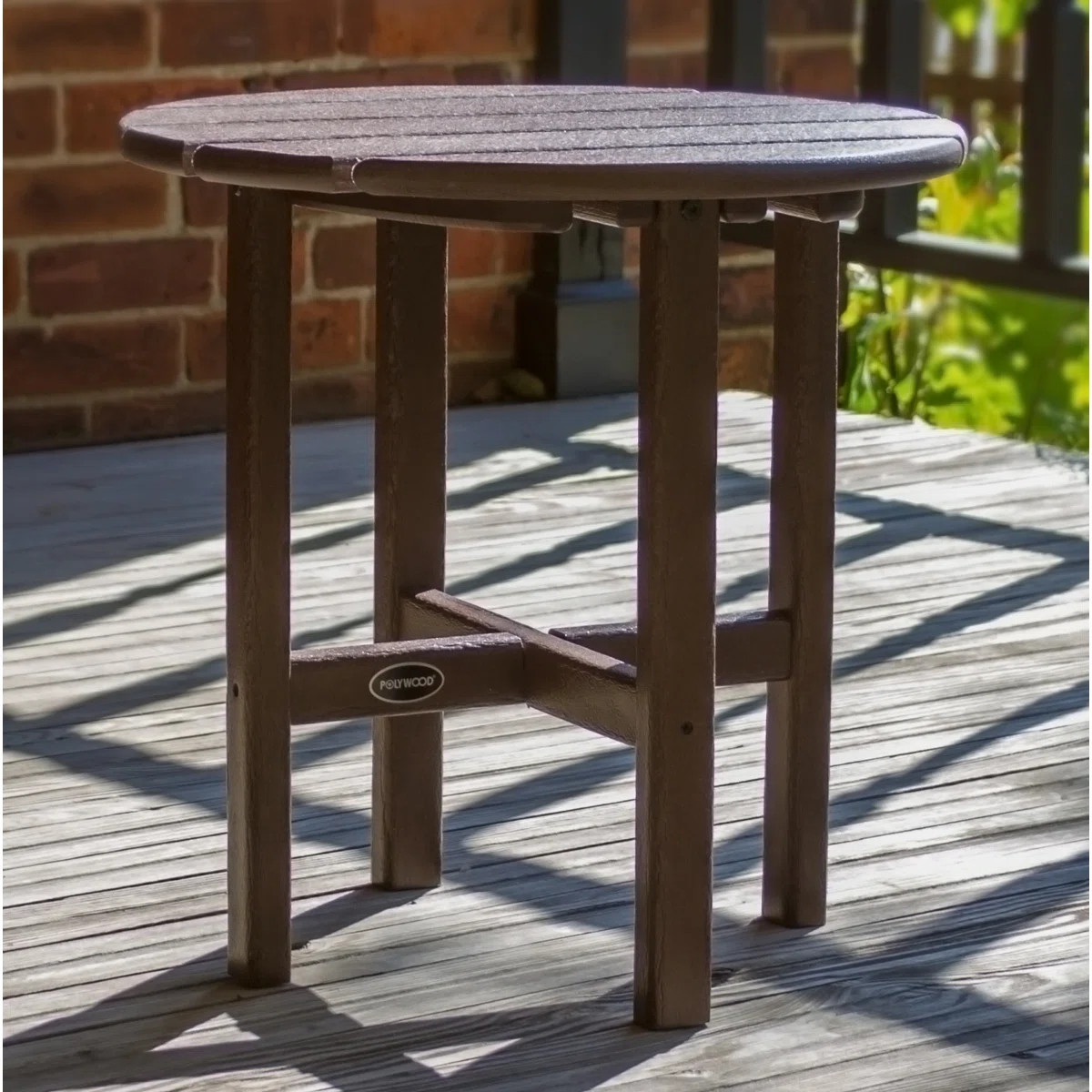 POLYWOOD Round 18" Side Table | Wayfair North America
