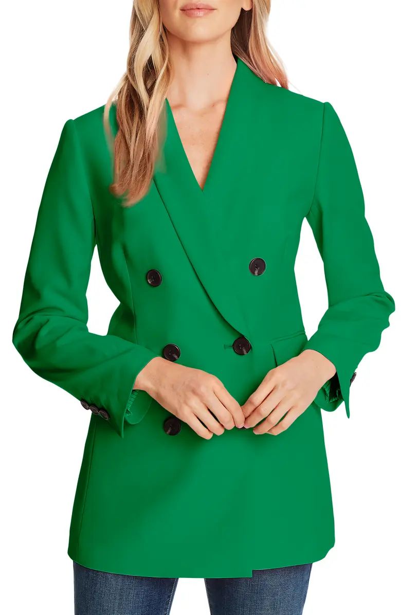 Double Breasted Twill Blazer | Nordstrom