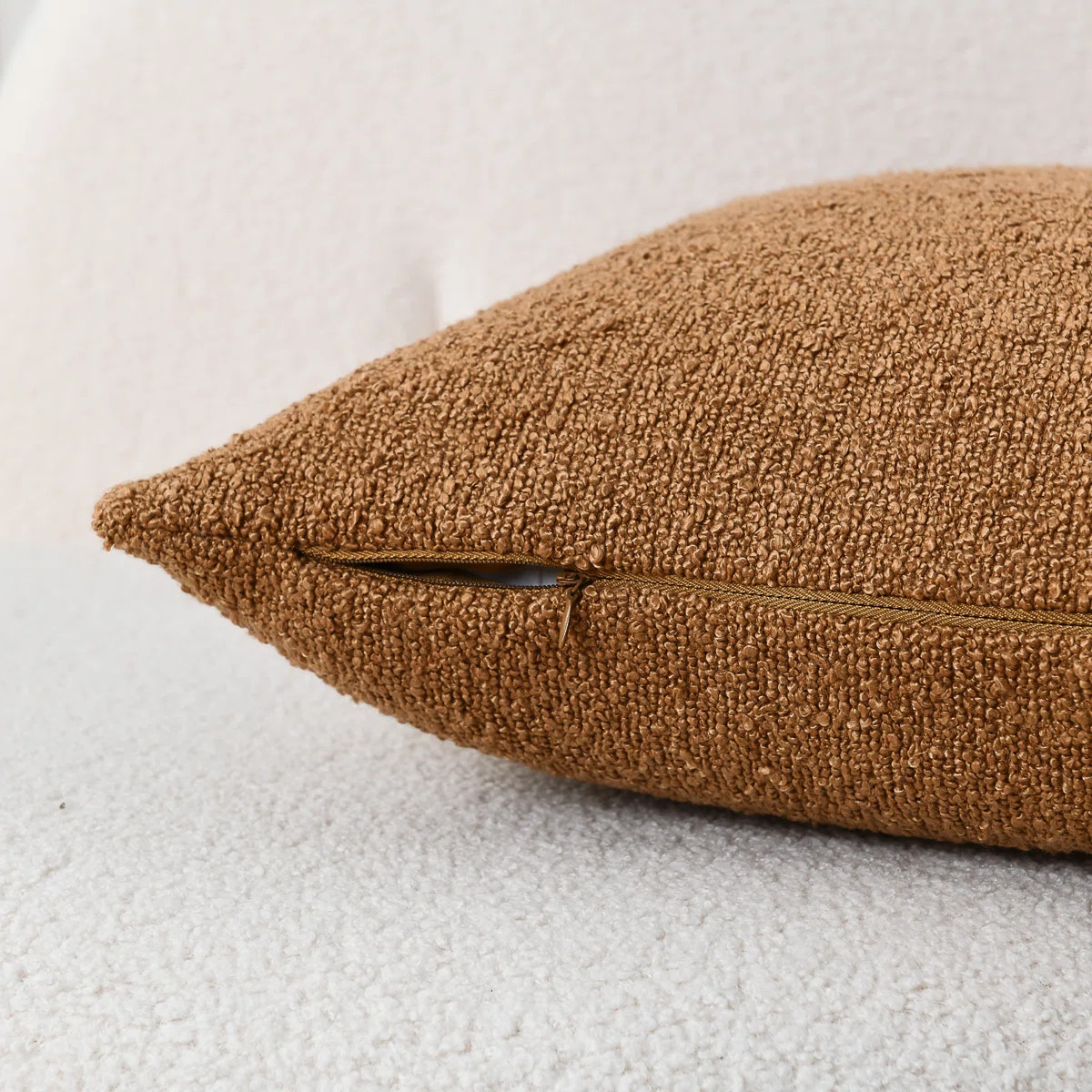 Textured Pillow Covers Textured Boucle Pillow Covers (Set of 2) | Wayfair North America