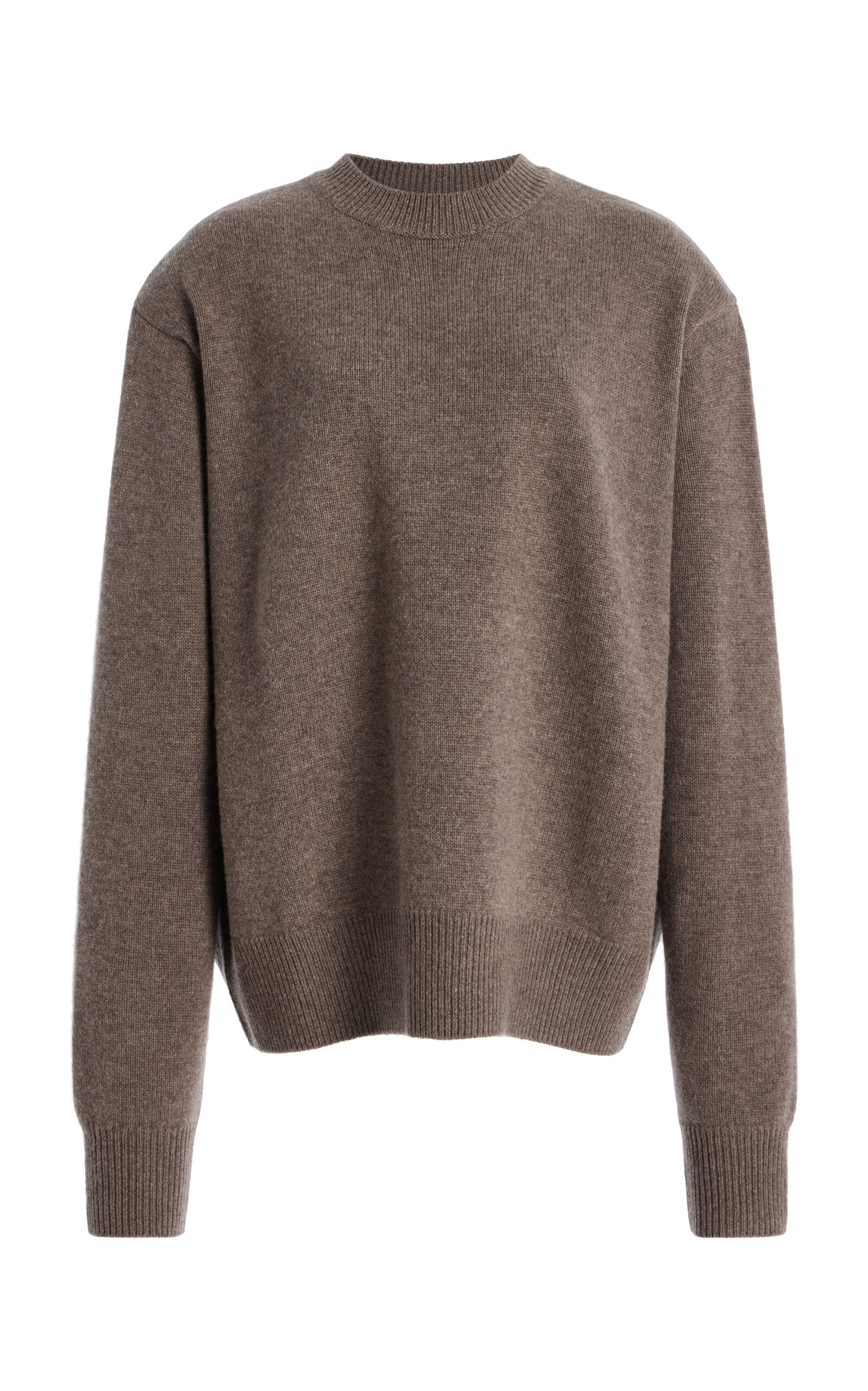 The Frankie Shop - Rafaela Merino Wool-Cashmere Sweater - Brown - M - Moda Operandi | Moda Operandi (Global)