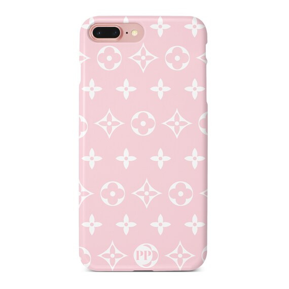 Pink and White Luxe Pattern Phone Case | Etsy (US)