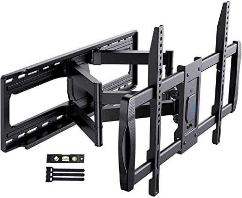 PERLESMITH Full Motion TV Wall Mount for 50”-90” TVs, TV Mount Bracket Dual Articulating Arms... | Amazon (US)