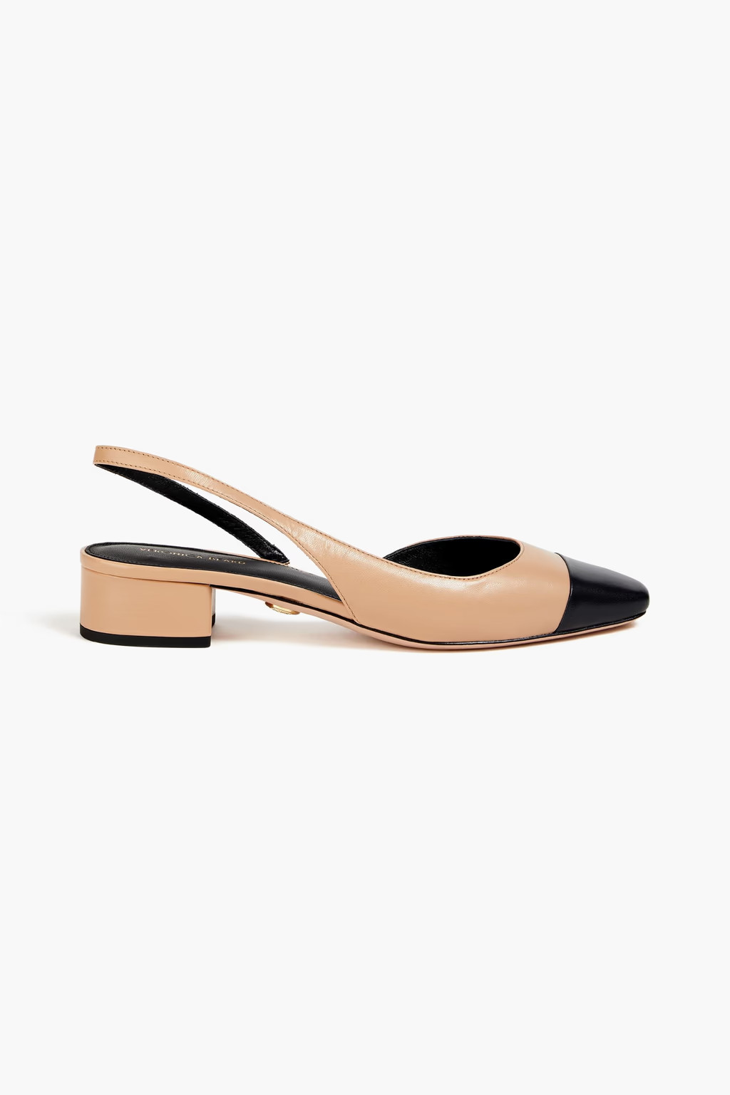 Cecile two-tone leather slingback pumps | The Outnet (UK and Europe)