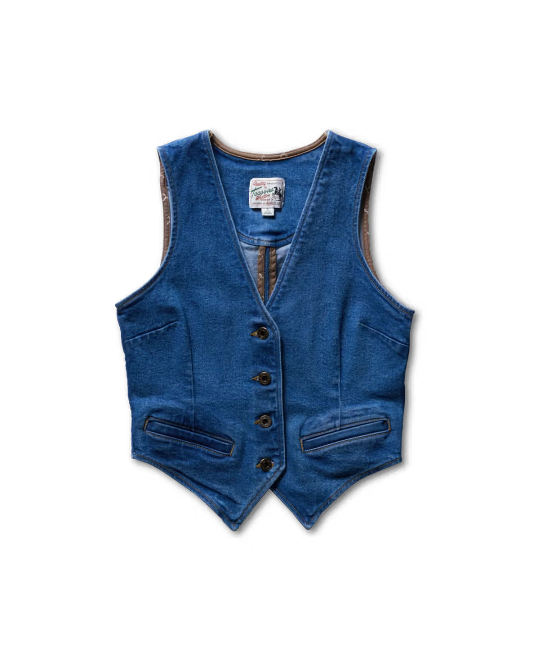 Women's Denim Vest | Tecovas