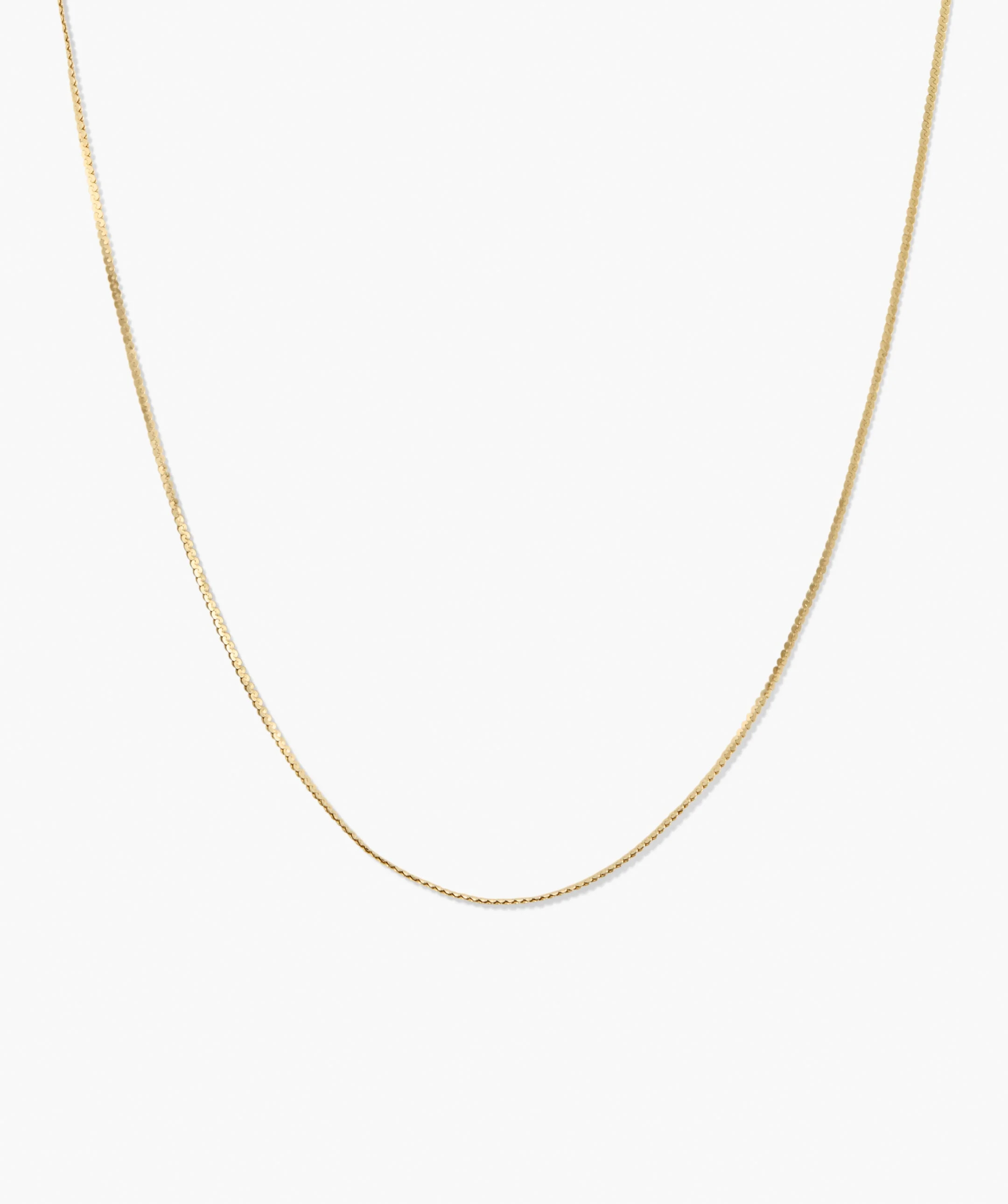 Mini Serpentine Necklace | Mejuri Fine Crew