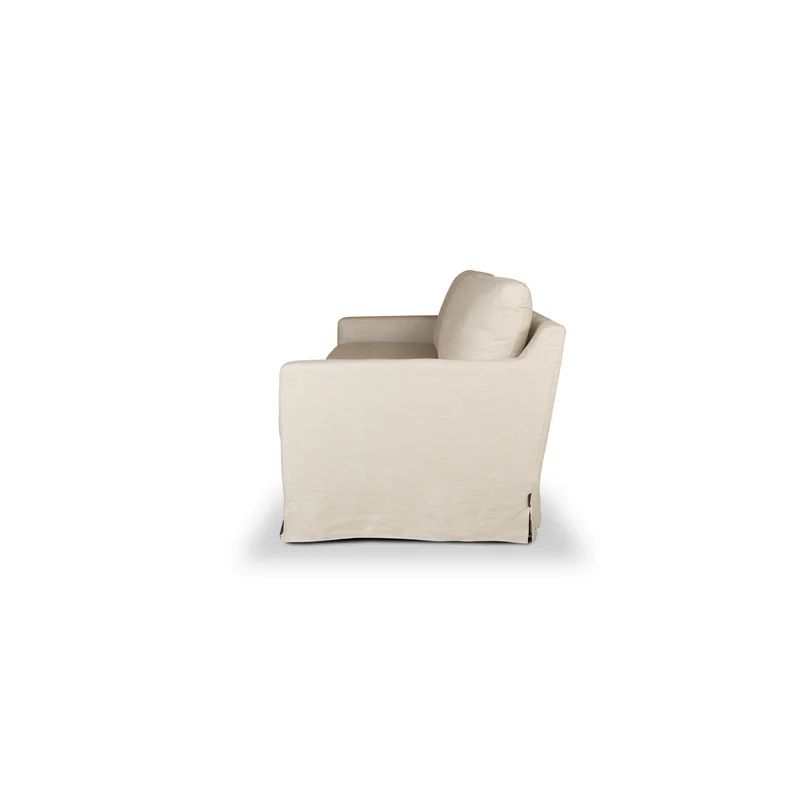 Neruda 86" Square Arm Slipcovered Sofa with Reversible Cushions | Wayfair Professional