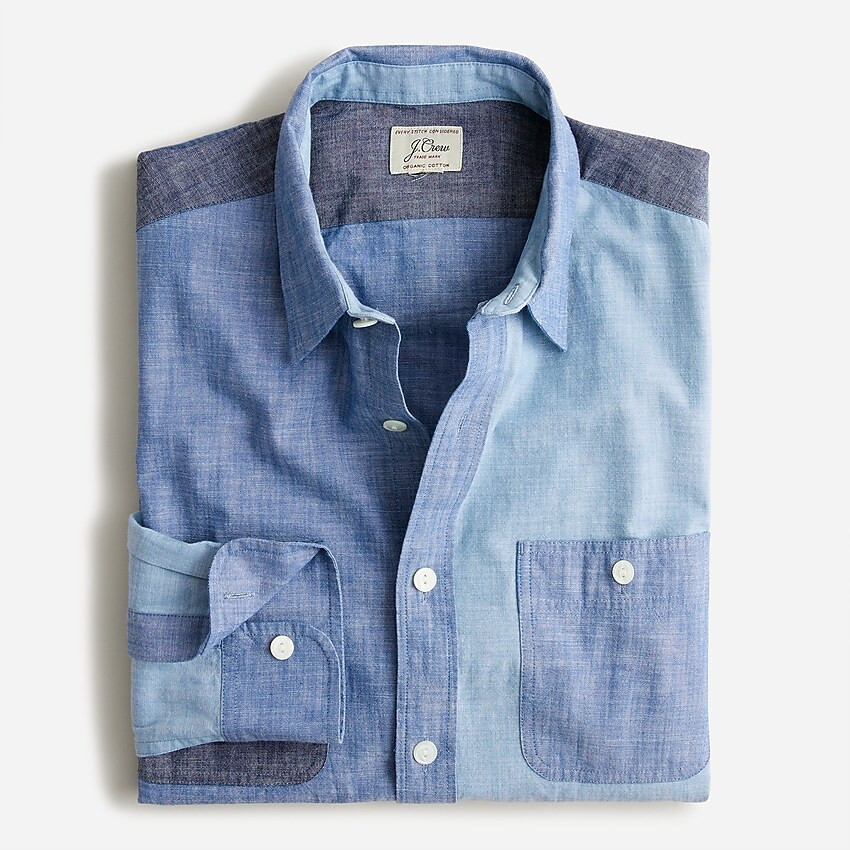 Chambray shirt in mix and match | J. Crew US