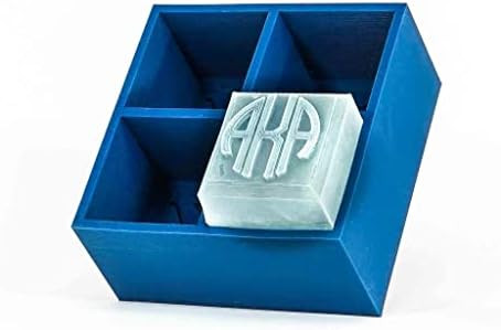 Siligrams Monogrammed Bartender Ice Cube Tray - Personalized Custom 2 inch Cocktail Ice Cube Tray -  | Amazon (US)