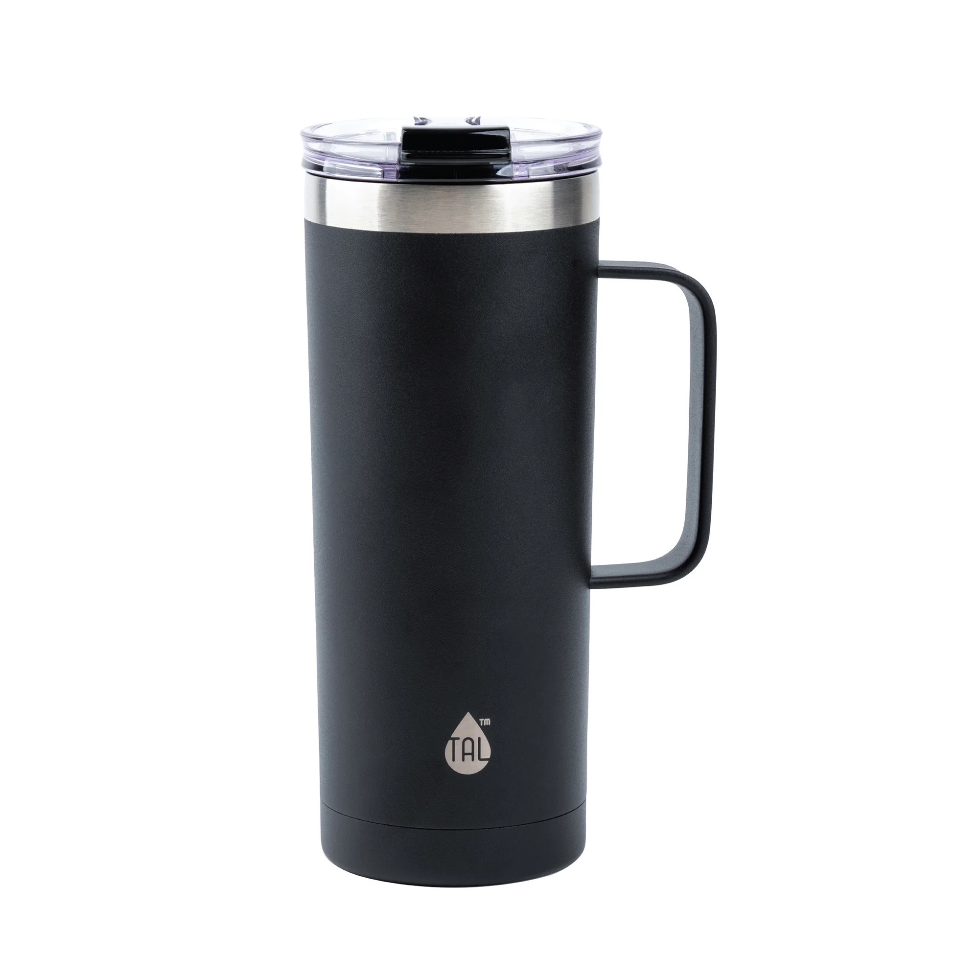 TAL Stainless Steel Mountaineer Travel Mug 20 oz, Black | Walmart (US)