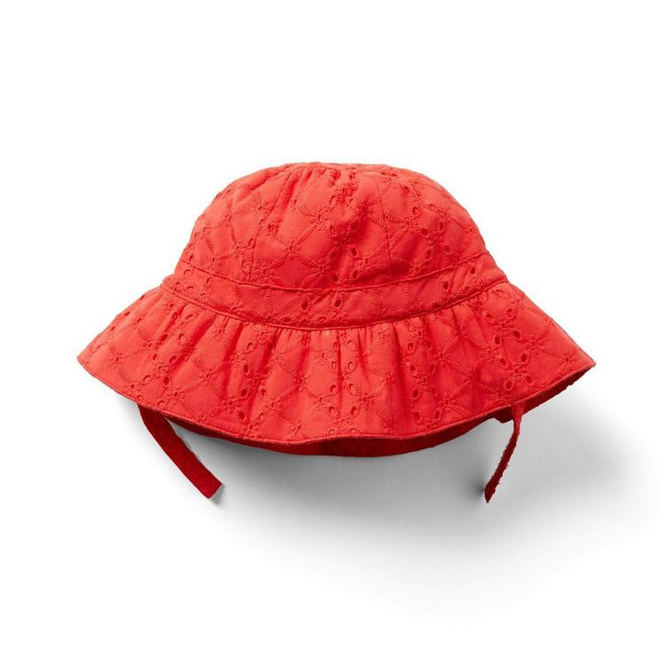 Baby Eyelet Bucket Hat | Janie and Jack
