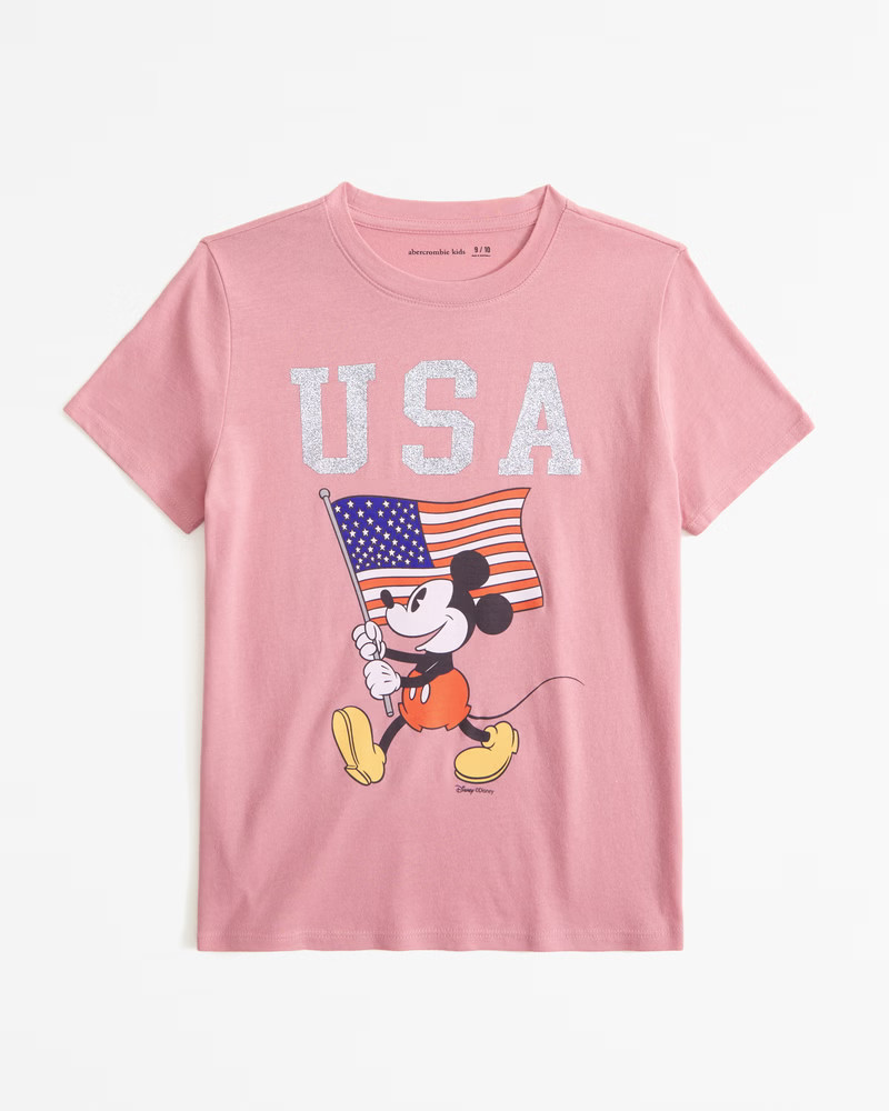 oversized mickey mouse graphic tee | Abercrombie & Fitch (US)