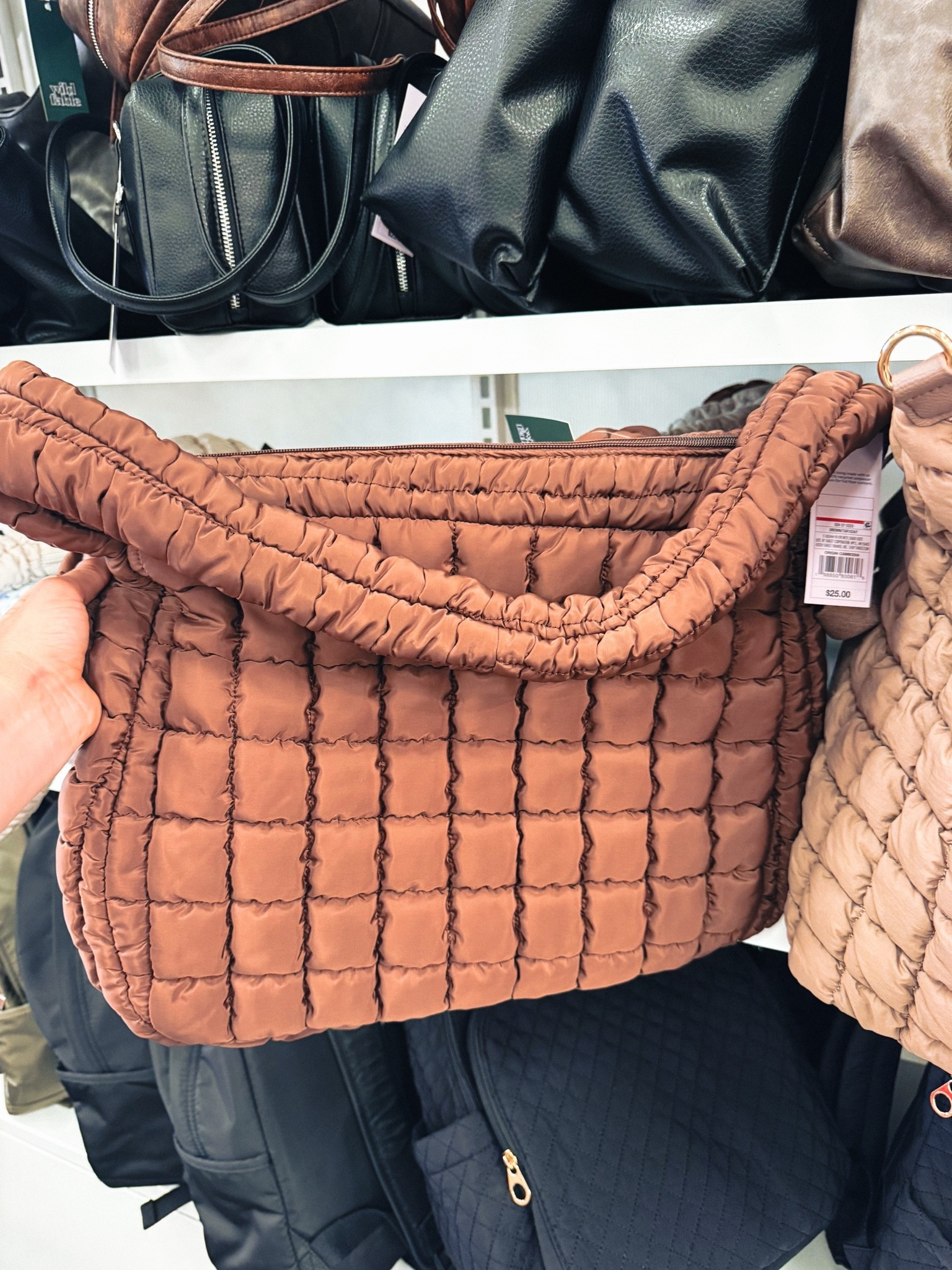 These puffer bags at Target are so cute and affordable! #target #pufferbags #handbags #purse

#LTKootd #LTKSeasonal