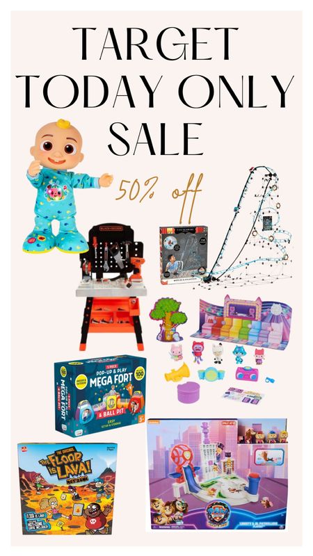 Gift Guide - TODAY ONLY Sale at Target. 50% off these toys 

#LTKkids #LTKCyberWeek #LTKGiftGuide