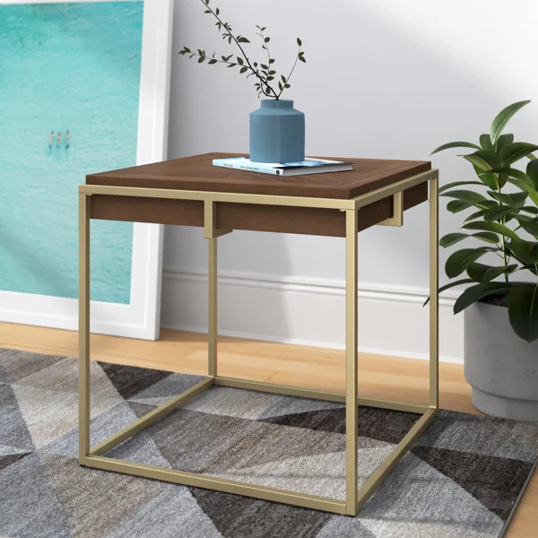 Simmerman 24'' Tall Frame End Table | Wayfair North America