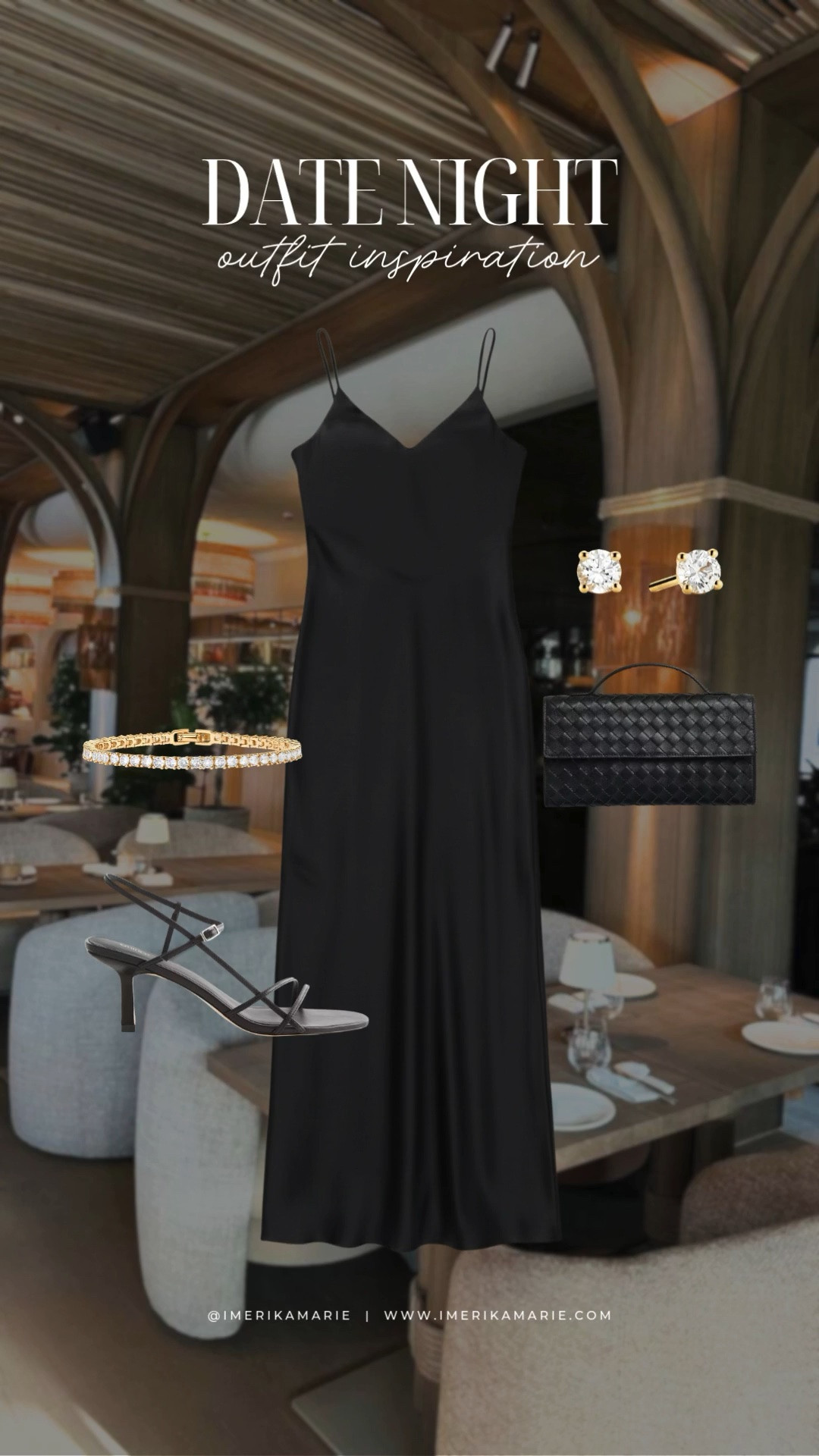 Date Night Outfit 🖤

Black Silk Maxi Slip Dress, black heels and black woven bag. 
@Quince

#LTKootd #LTKSeasonal #LTKPetite
