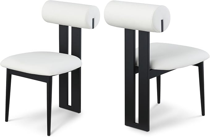 Meridian Furniture 922Cream-C Dario Collection Modern | Contemporary Dining Chair with Soft Cream... | Amazon (US)