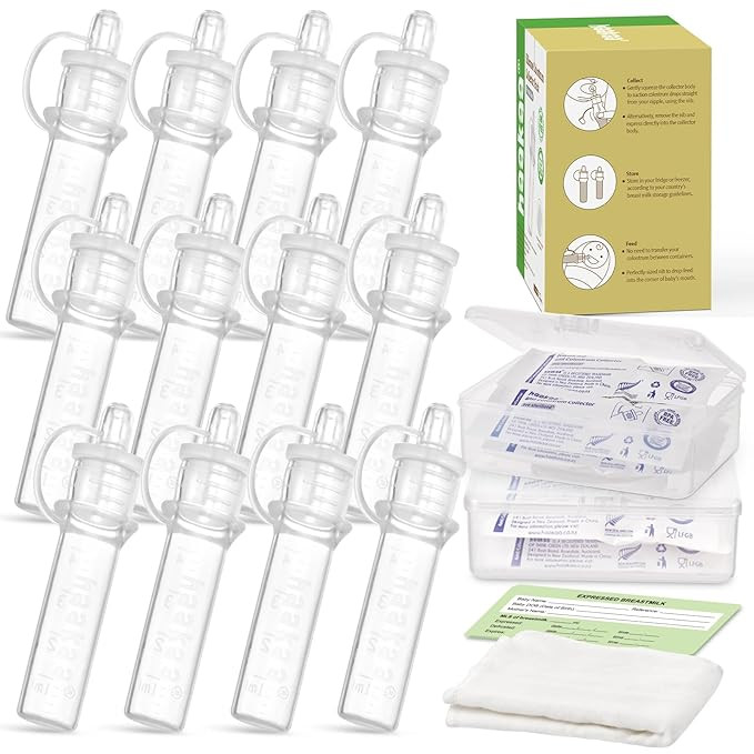 haakaa Colostrum Collector Syringes Set Colostrum Harvesting Kit Include 2 Storage Cases and 2 Co... | Amazon (US)