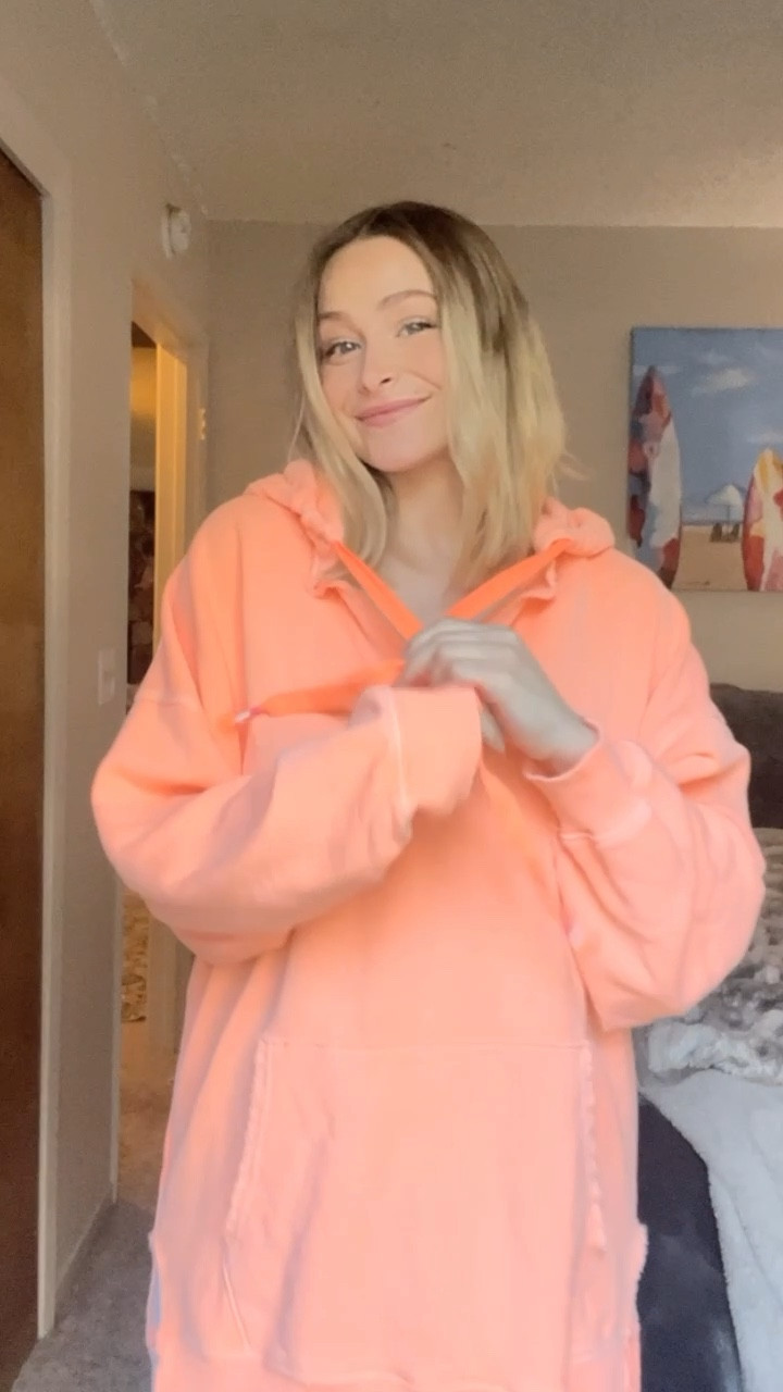 Been living in this cozy, oversized sweatshirt. Pregnancy outfits are all about having plenty of room for a growing belly👏 I couldn’t find this exact hoodie online, but I linked some super cute ones from Aerie thst are also on sale! 

#fallfashion #pregnancyfashion #oversizedlook #bright #ootd #comfyootd

#LTKmidsize #LTKstyletip #LTKbaby