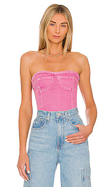Desa Crop Bustier Top
                    
                    superdown | Revolve Clothing (Global)