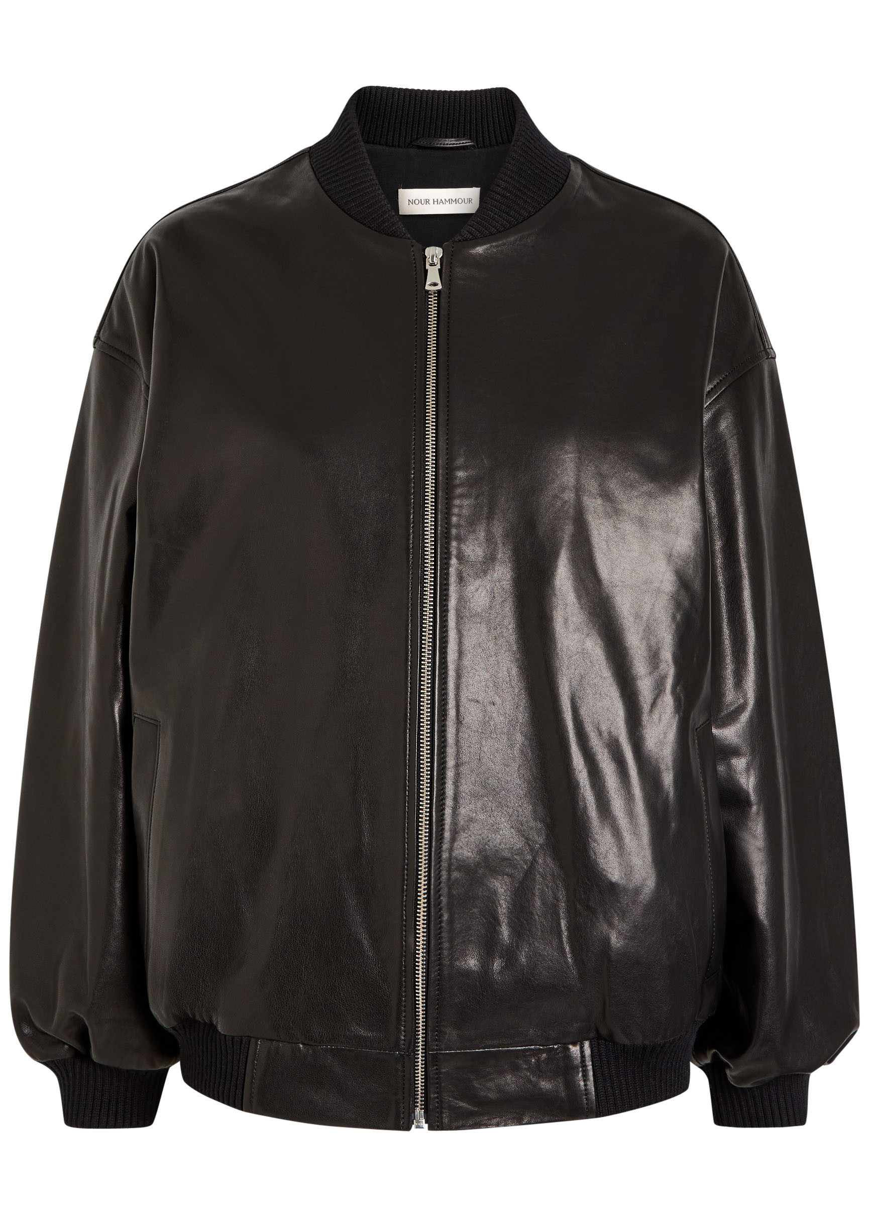 Marley leather bomber jacket | Harvey Nichols
