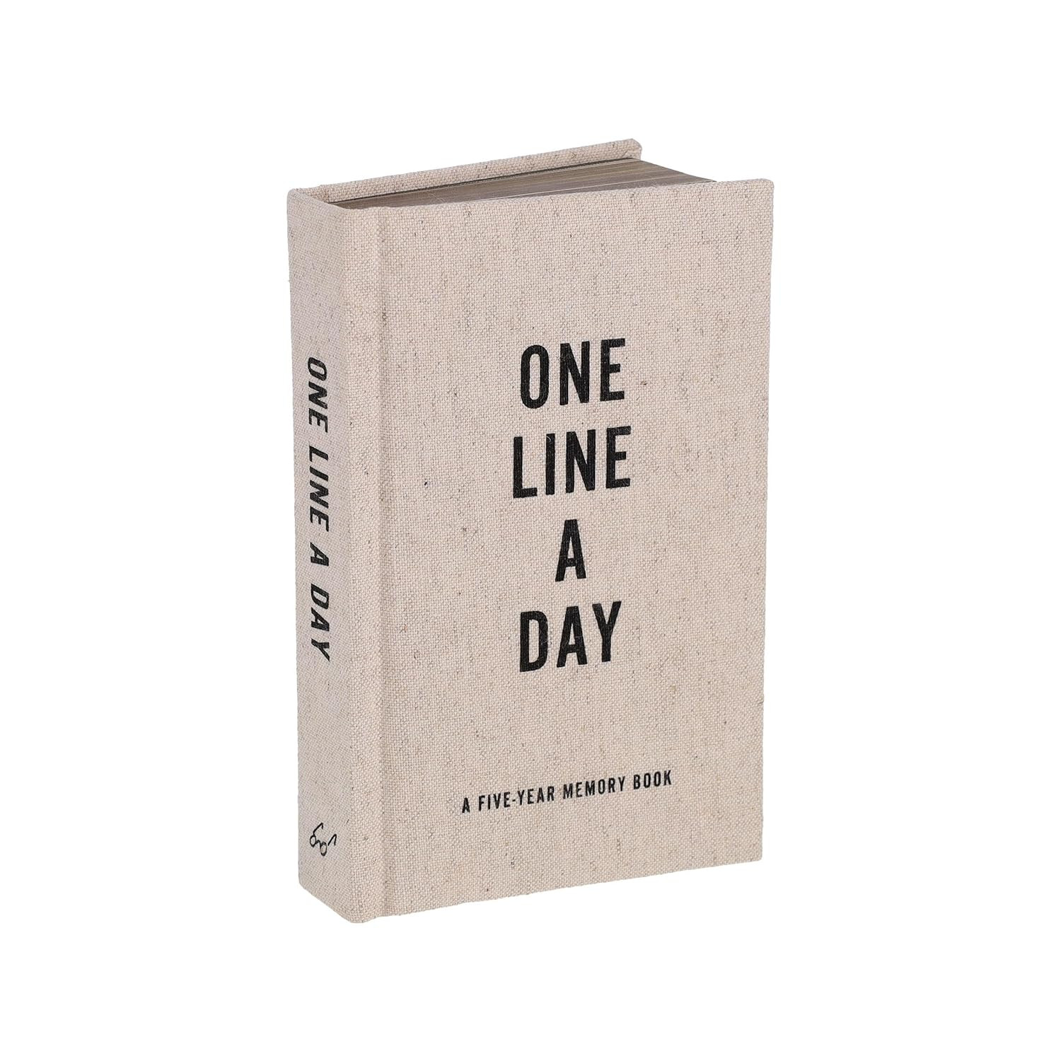 Canvas One Line a Day: A Five-Year Memory Book (Yearly Memory Journal and Diary, Natural Canvas C... | Amazon (US)