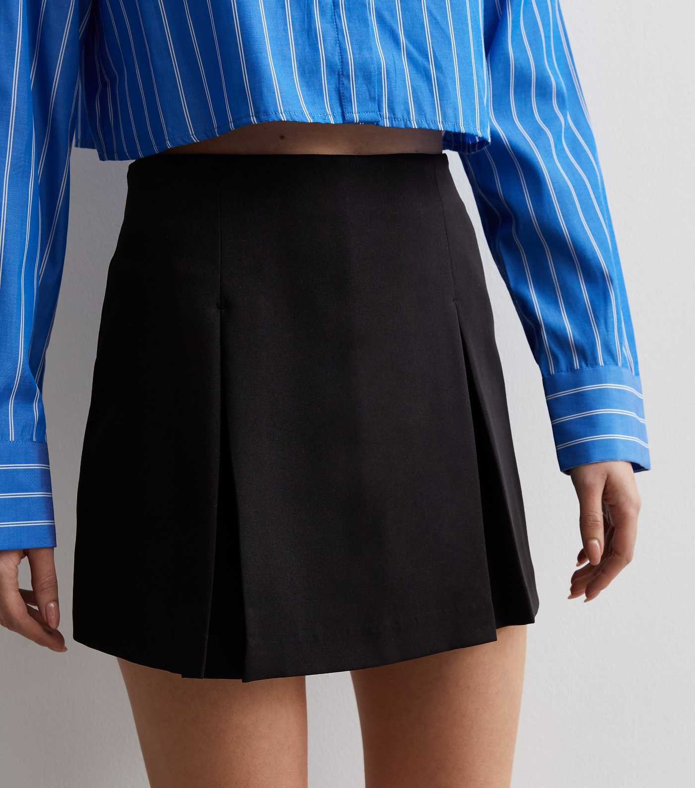 Black Mini Skort | New Look | New Look (UK)