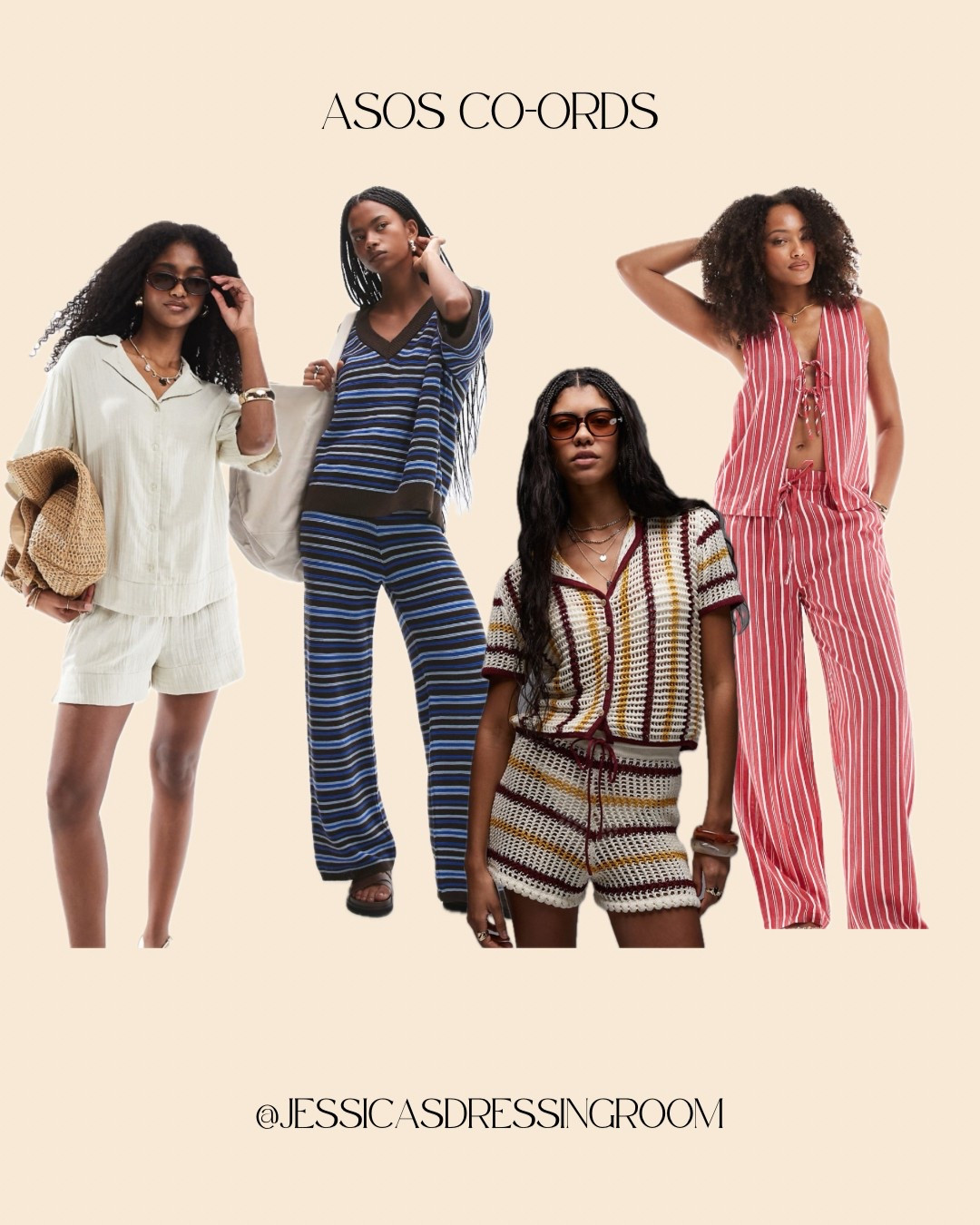 Some gorgeous ASOS co-ords 😍 

#airportoutfit #coord #summer #holidayoutfit #asls #matching

#LTKsummer #LTKuk #LTKeurope