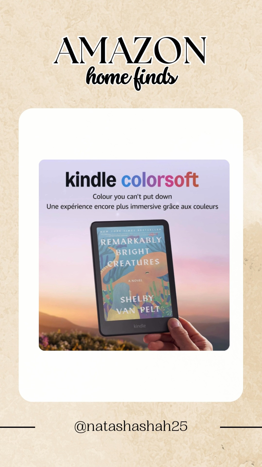This Kindle Colorsoft 16GB brings cheerful reading and vibrant stories to every moment with sleek ease. #KindleColorsoft #EReaderEssentials #BookLoversJoy #DigitalLibrary #ReadingMadeEasy #PortableBooks #TechForReaders #DailyReading #ModernLifestyle #StorytimeAnywhere 📚✨🌈
 

 #LTKcanada #LTKhome #LTKtravel