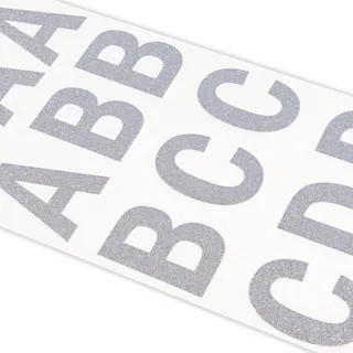 Silver Glitter Alphabet Stickers by Recollections™ in Null | 2.5" | Michaels® | Michaels Stores