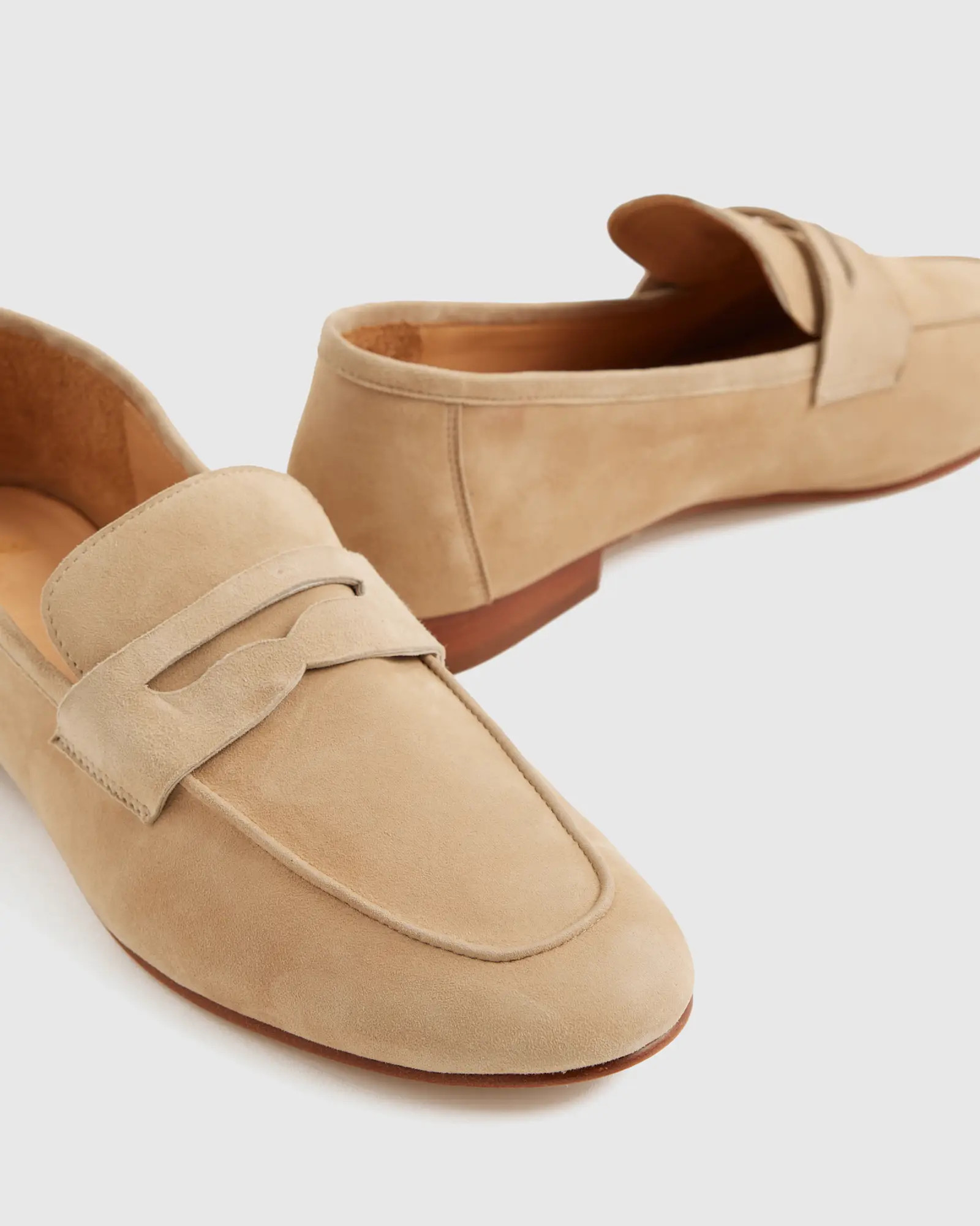 Italian Suede Penny Loafer | Quince